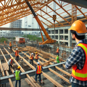 Особенности работы с подкрановыми балками, фермами и балками покрытий